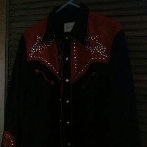 Western womans scully shirt